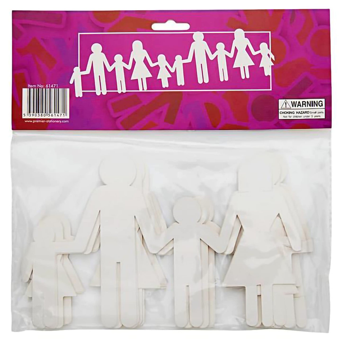 Crafty Bitz Family Cutouts Craft Paper Pack of 10