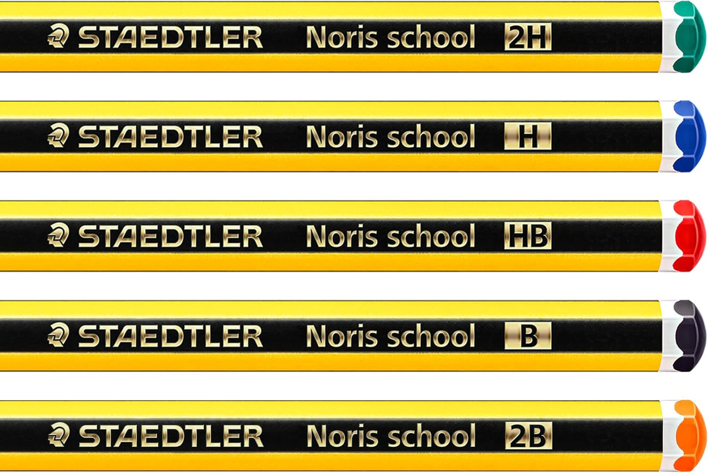 STAEDTLER 121-2 BK5D Noris 5 x HB Pencils