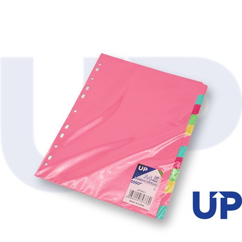 A4 Plain Dividers 5, 10, 12 or 20 Part