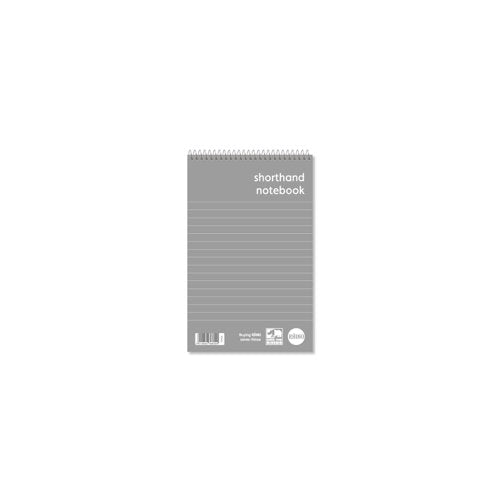 Rhino Spiral Bound Shorthand Notebook 260 Pages (130 Sheets) White Ruled Paper