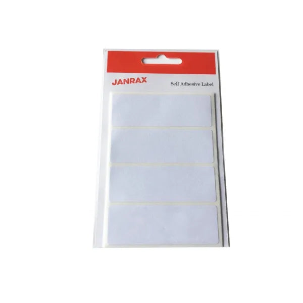 White Self Adhesive Labels