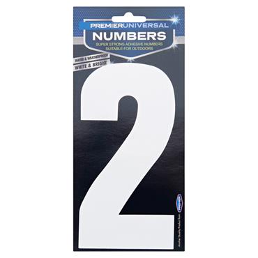Premier Stationery 82 x 175mm Adhesive Numbers 0 - 9
