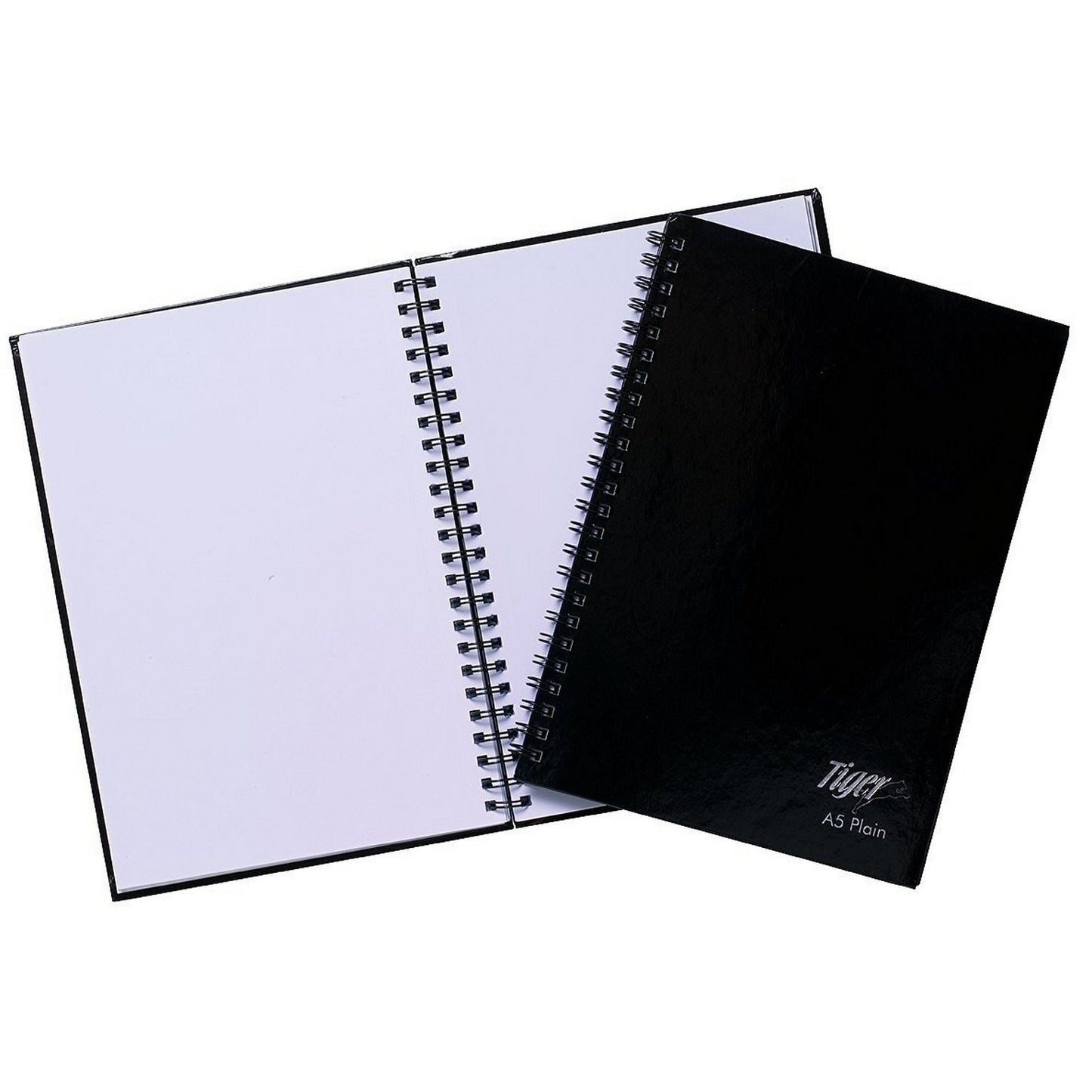 Tiger A5 Spiral Plain Notebook
