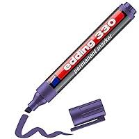 edding 330 Permanent Marker Chisel Tip 9 Colours Included in Our BUY 2 GET ONE FREE OFFER