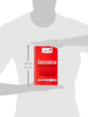 Silvine 611 Duplicate Invoice Book 8x5"
