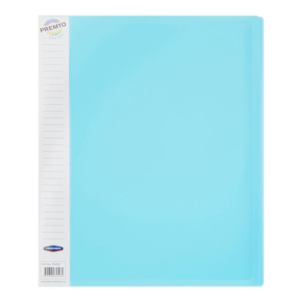 A4 40 Pocket Display Book - Pastel Colours