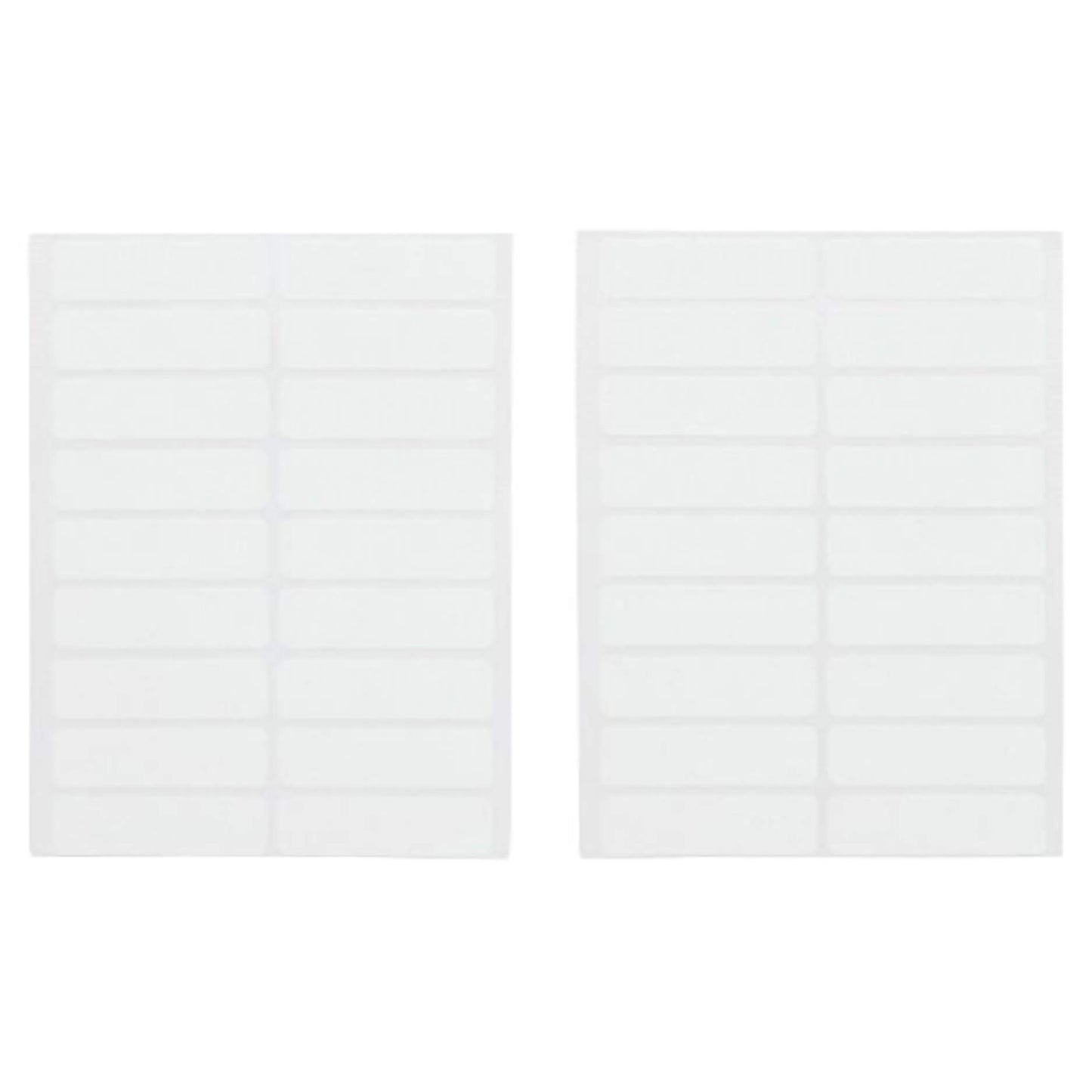 Premier Stationery Waterproof Self Adhesive Stationery Labels. 45 x 12mm. Pack of 36.