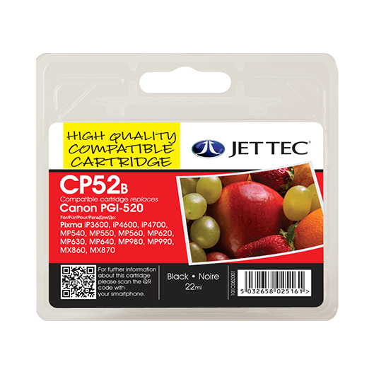 CLI-520 CLI521 Cartridges Colour and Black