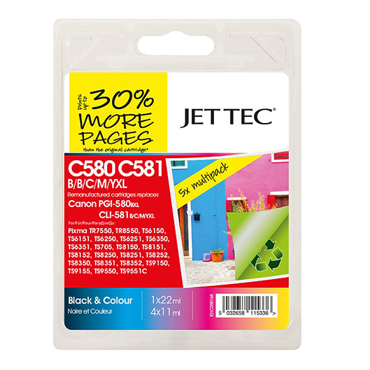 C580 and C581 XL Cartridges