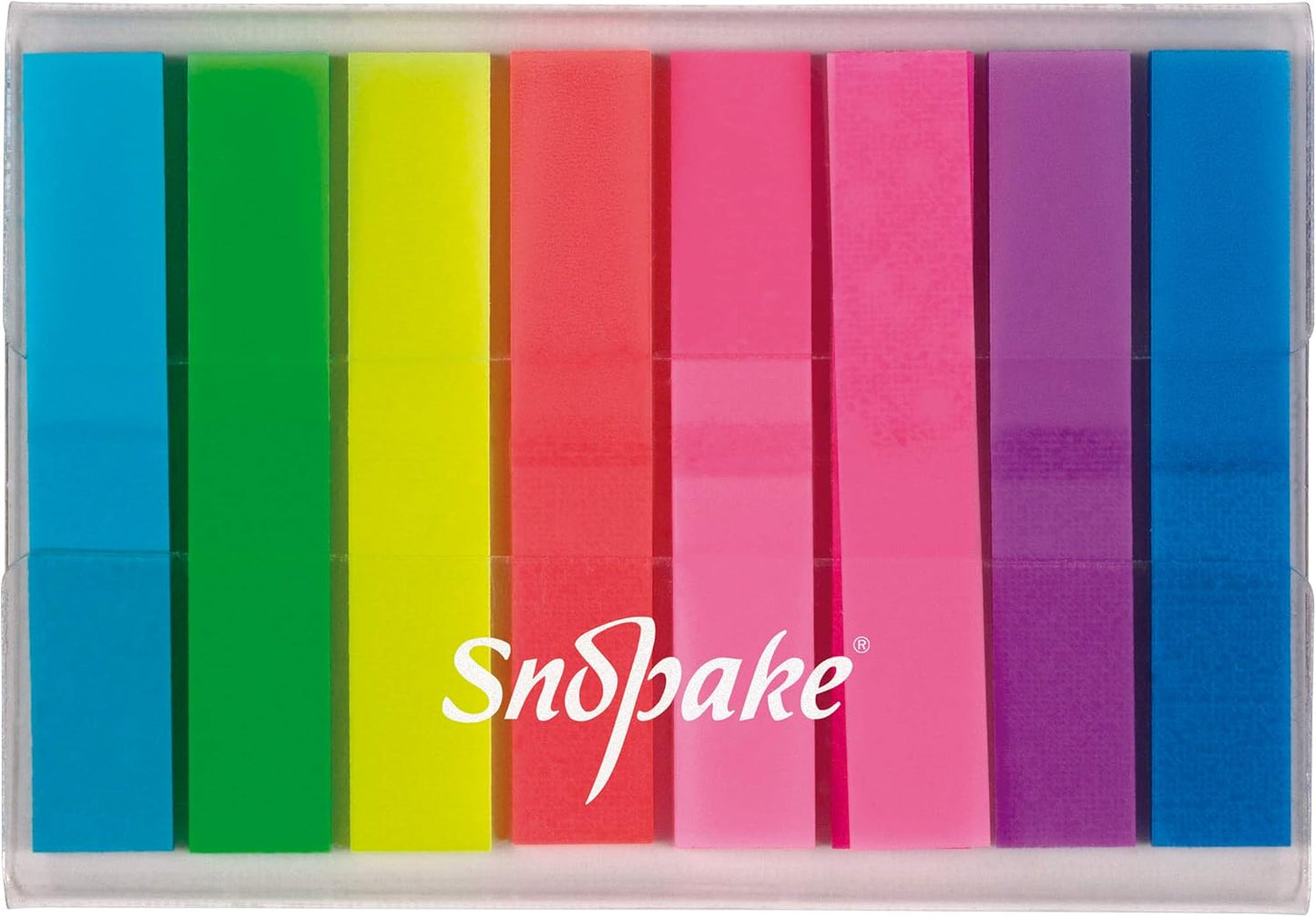 Snopake 15846 Index Tab Highlighters 160 Transparent 45 x 8mm 160