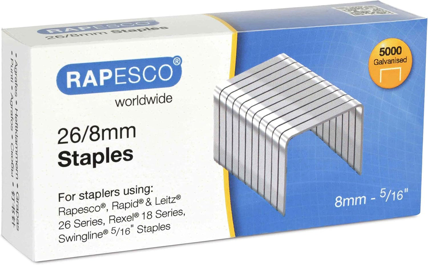 Rapesco 26/8 (No.56) x 5000 Staples
