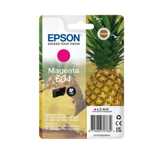 Epson 604 Cartridges