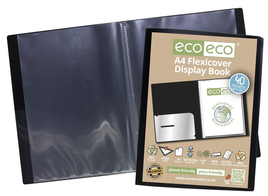eco-eco Recycled A4 Display Books