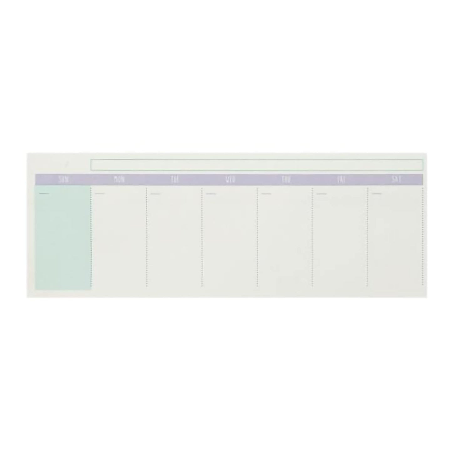 Premier Stationery Stik-ie Weekly Planner Sticky Notes