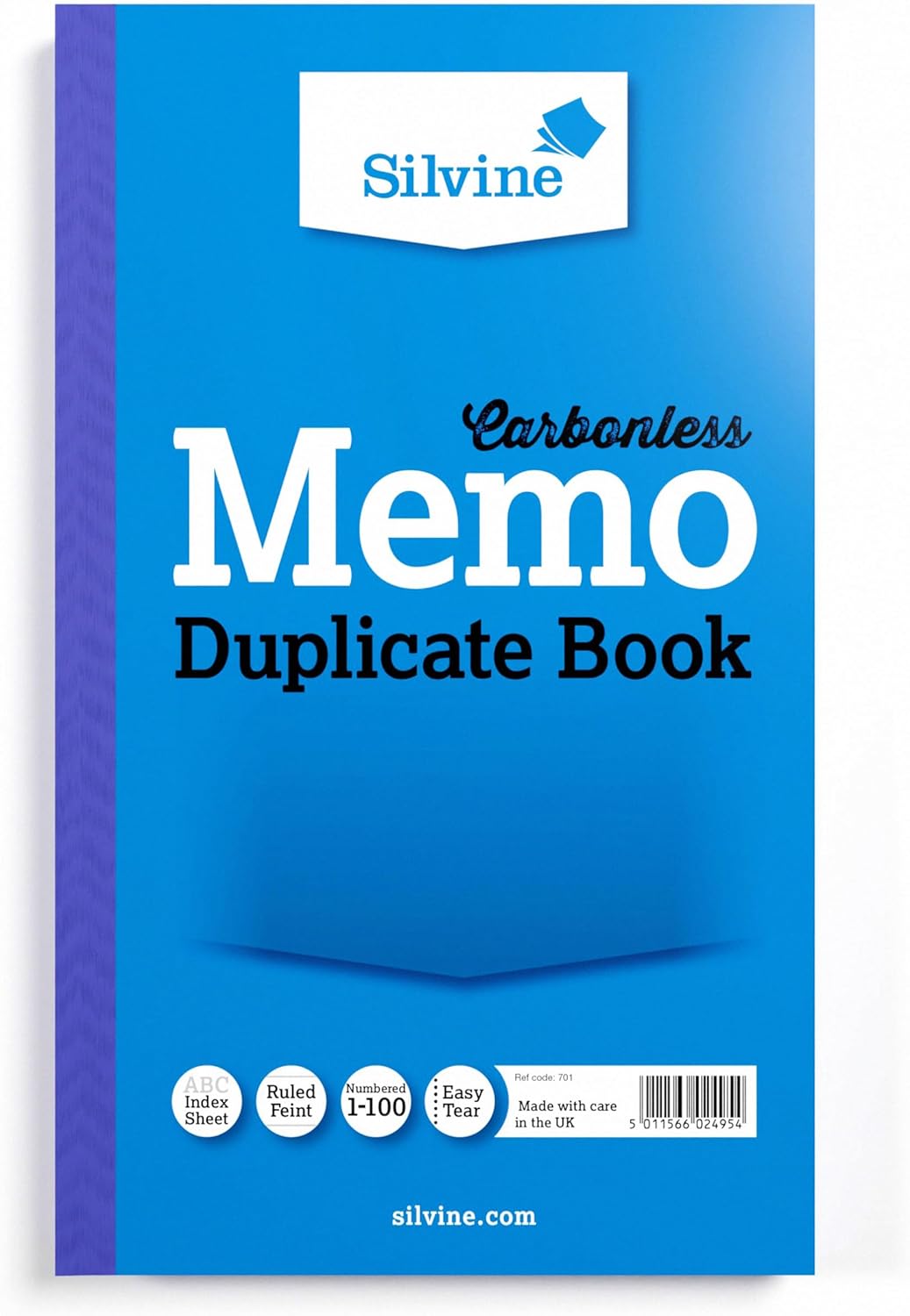 Silvine 701 Carbonless Memo Book