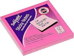 Snopake Sticky Notes 76x76mm 100 Sheets Neon 4 Colours