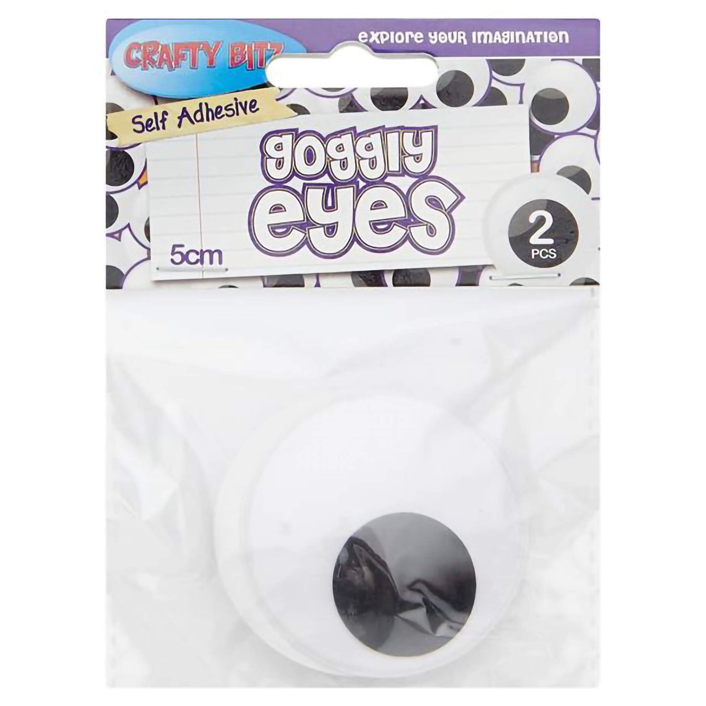 Pair of 5cm Googly Eyes