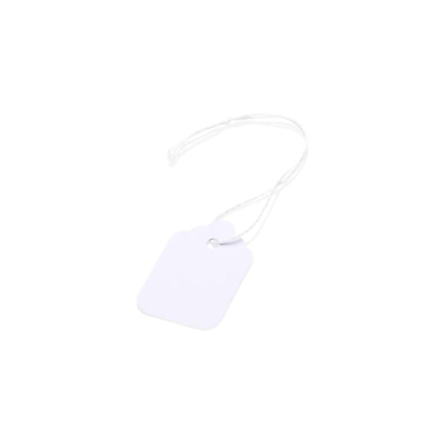 Strung Tag 28 x 43 mm - White (Pack of 100)