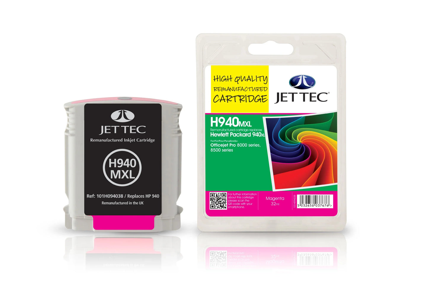 Jet Tec Compatible Ink Cartridges for HP HP940XL/C4906AE