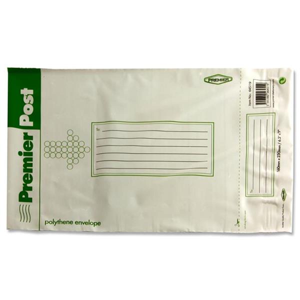 Extra Strong 160 x 230mm Polythene Envelope