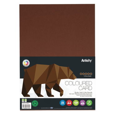 A4 Packs of 160gsm Card Choice of 16 Colours