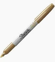 Sharpie Metallic Markers - Gold Silver or Bronze