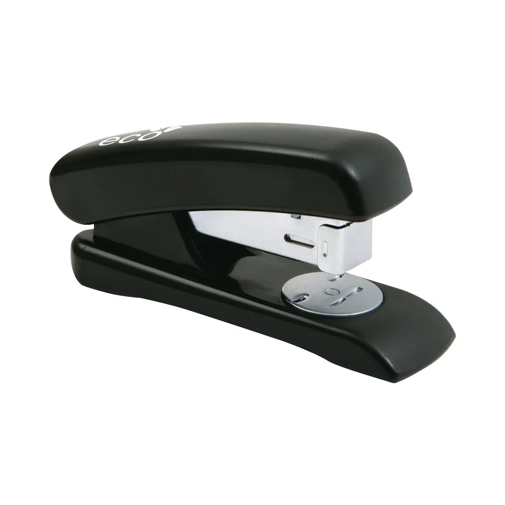 Rapesco Eco Half Strip Stapler Plastic 20 Sheet Black - 1084