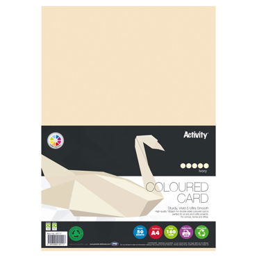 A4 Packs of 160gsm Card Choice of 16 Colours