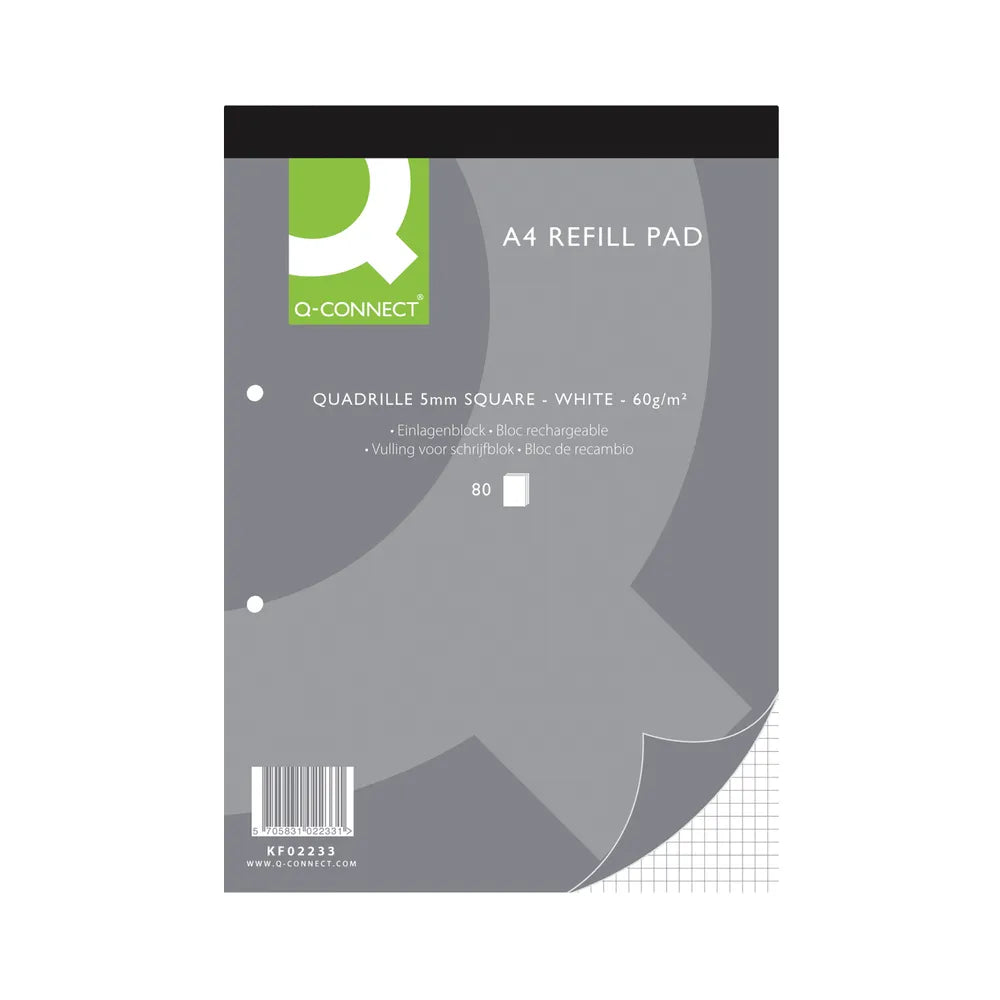 A4 Quadrille Pad 5mm Square