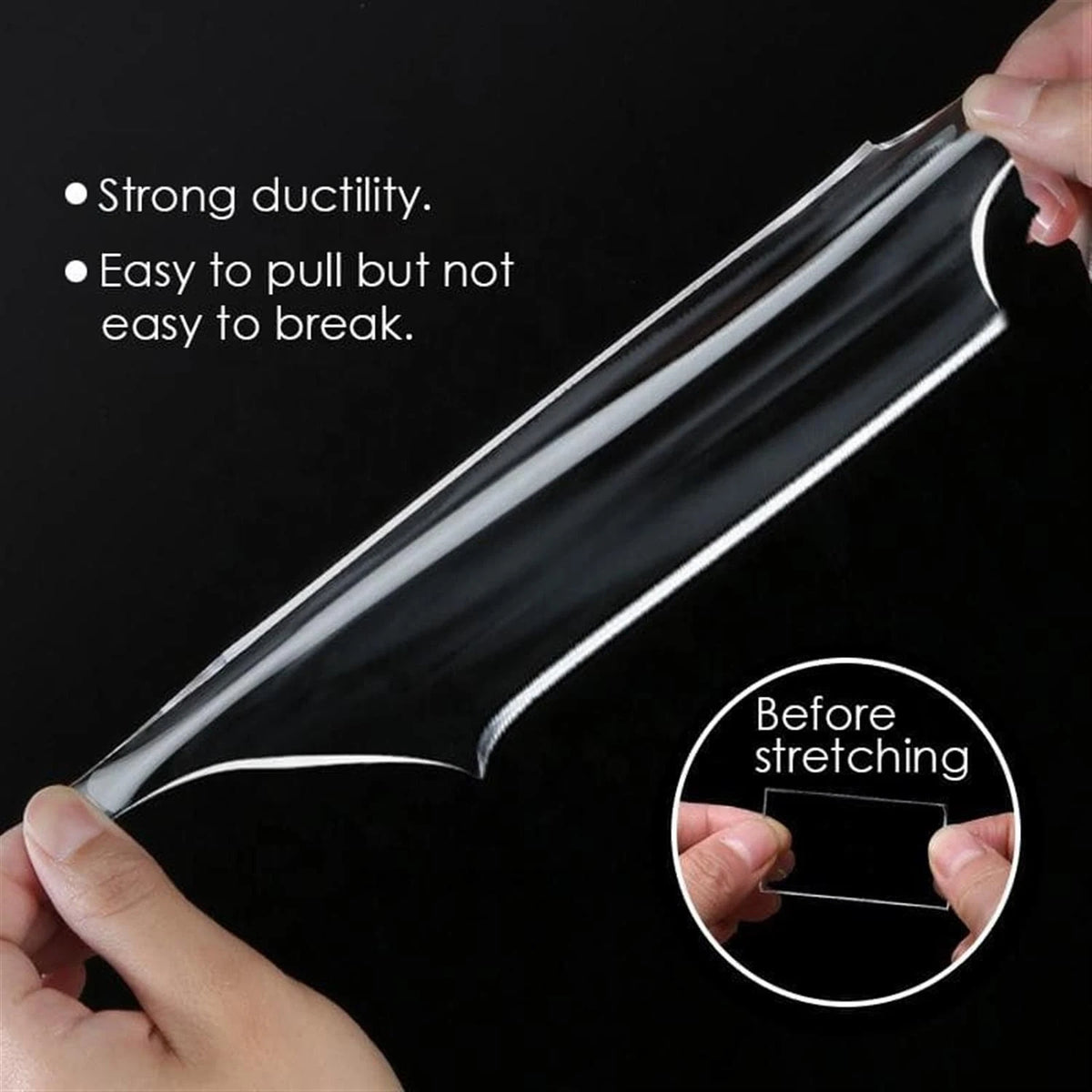 Double Sided Clear Nano Tape - 24mm x 3m