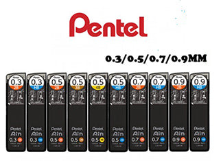 Pentel AIN Lead Refills - Buy 2 Get a Third Free on all Refill Leads