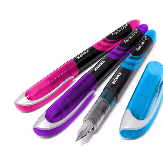 Zebra Plume Fountain Pen