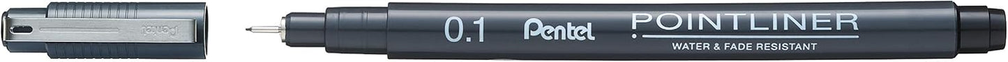 Pentel Pointliner Drawing Pens 0.03 - 1mm