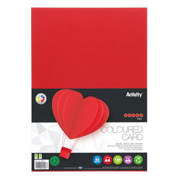 A4 Packs of 160gsm Card Choice of 16 Colours