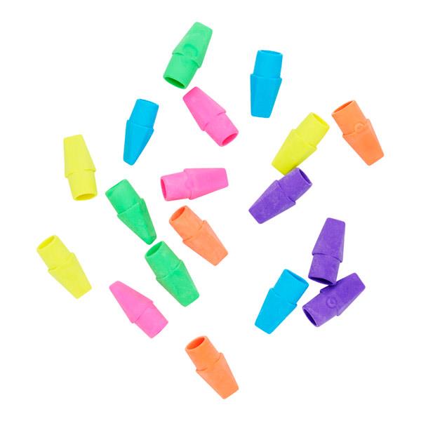 18 x Pencil Top Erasers