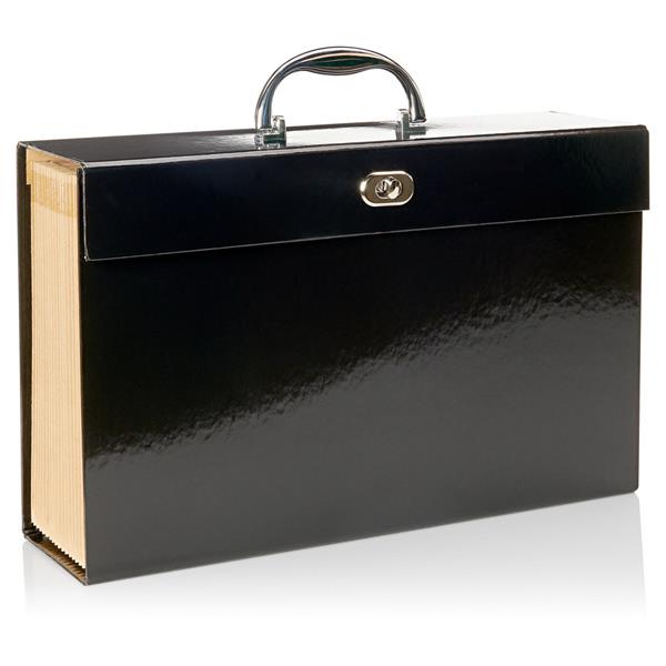 19 Pocket Foolscap Expanding File Carry Case
