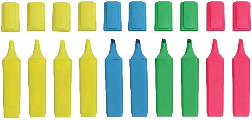 Whitebox Highlighters Assorted Pack of 10