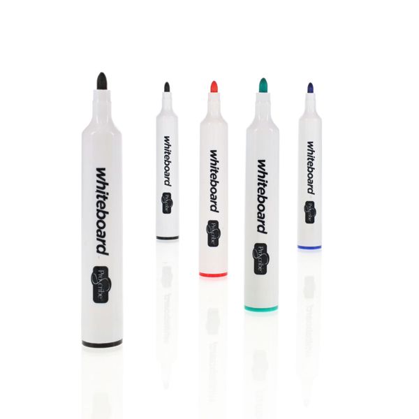 ProScribe Dry 4+1 Dry Wipe Whiteboard Markers 4 Colours