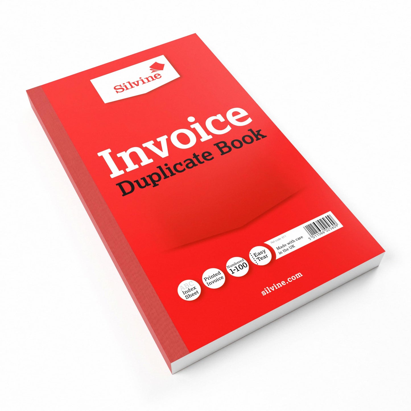 Silvine 611 Duplicate Invoice Book 8x5"