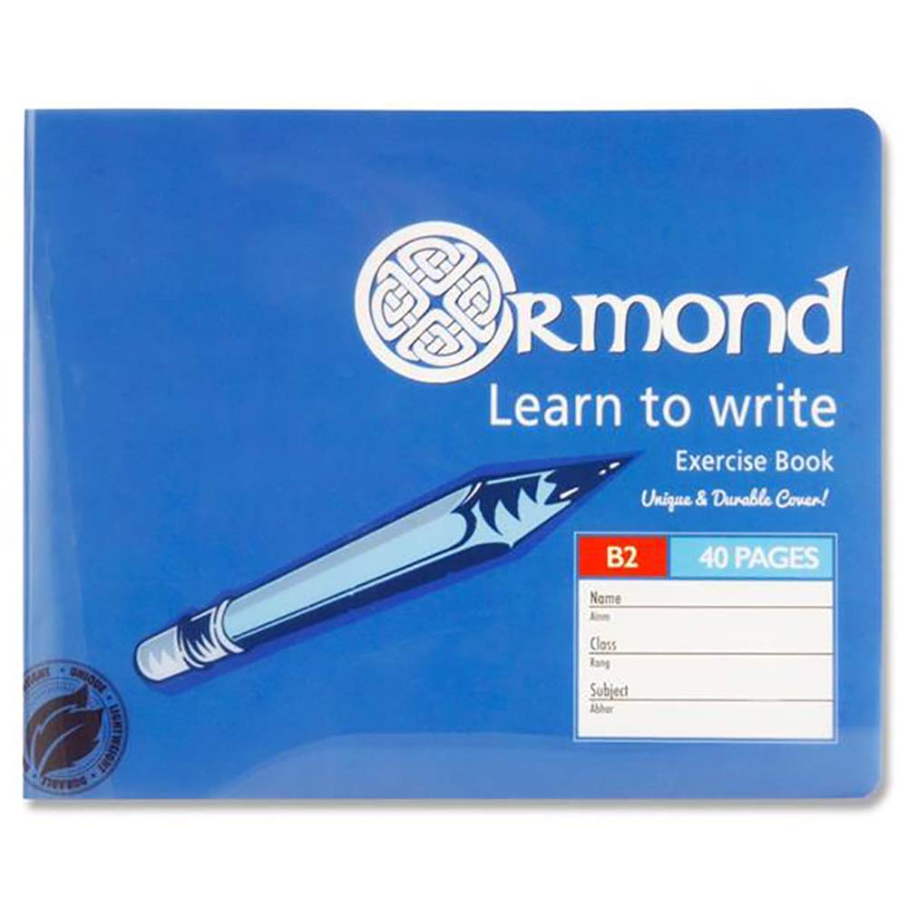 Ormond 40pg Learn to Write Exercise Book