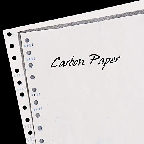 First Stationery Pack of 100 A4 Black Carbon Paper Sheets