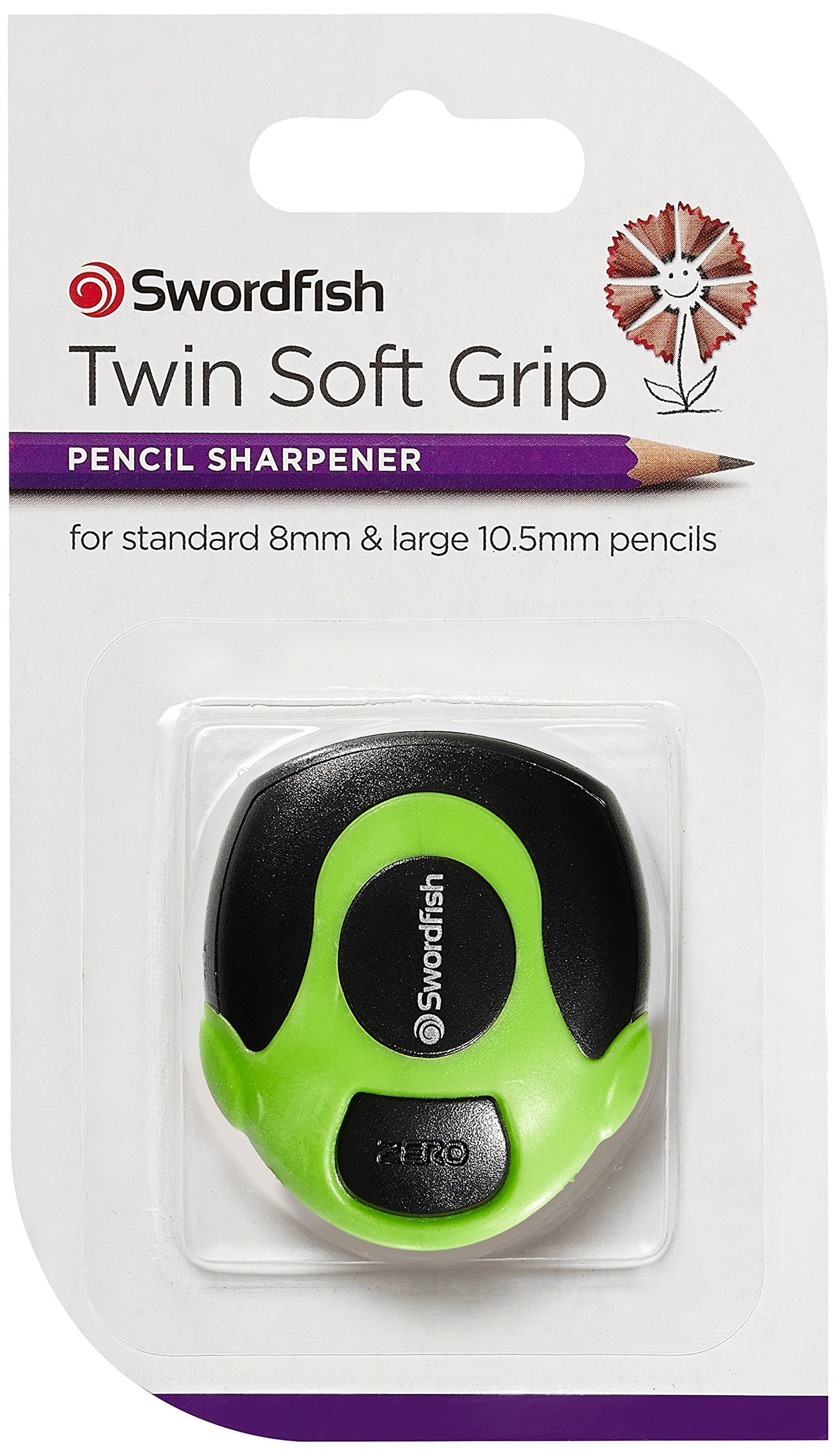 Swordfish "Twin Soft Grip" Pencil Sharpener