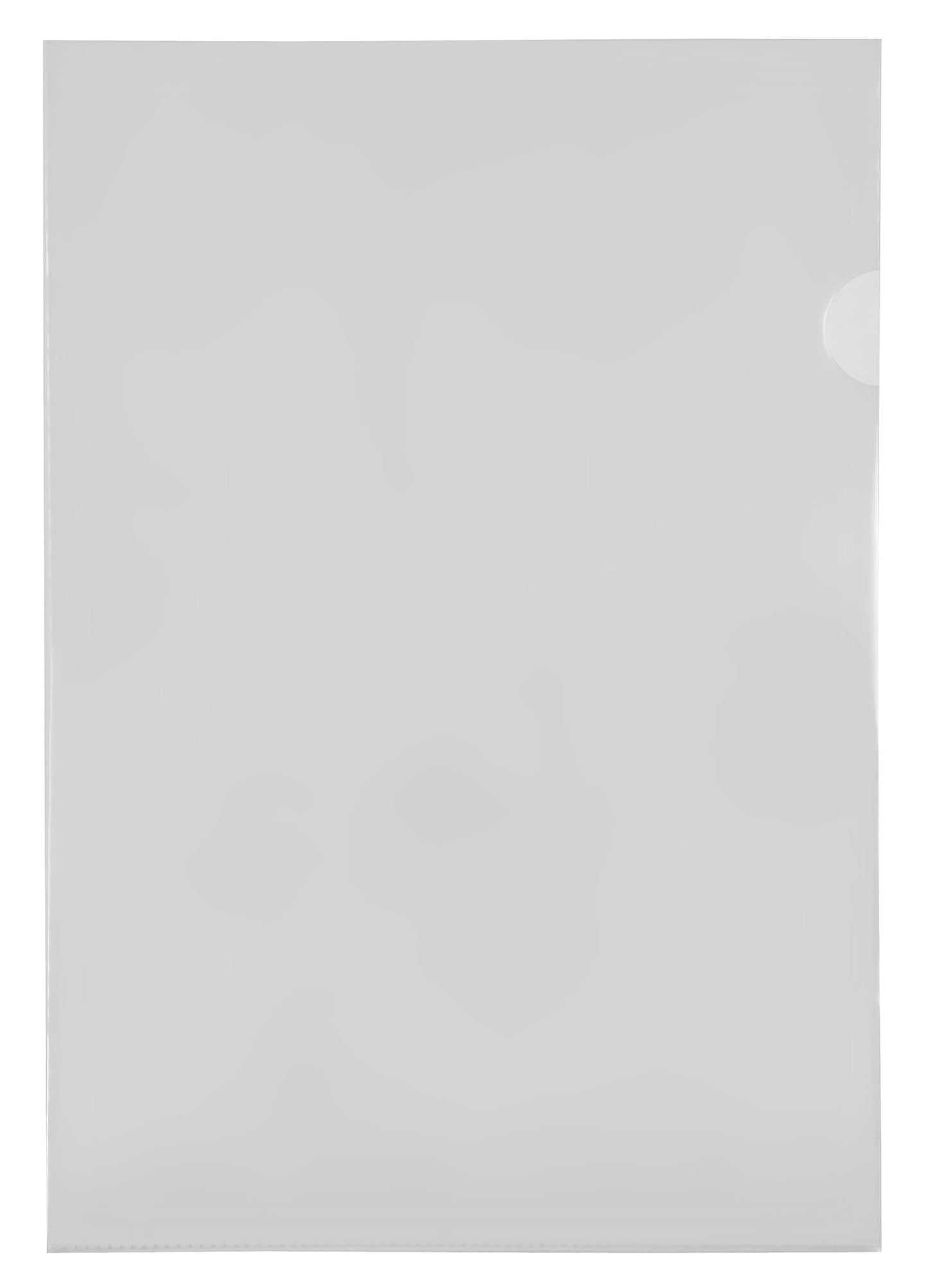 A4 Clear Open Top & Side Report Files Presentation Covers Cut Flush 200 micron 10 or 25