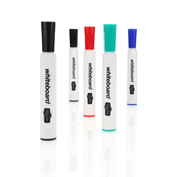 ProScribe Dry 4+1 Dry Wipe Whiteboard Markers 4 Colours