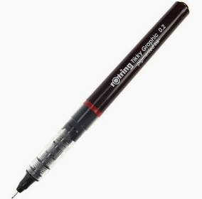 Rotring Tikky Graphic Black Drawing Pens