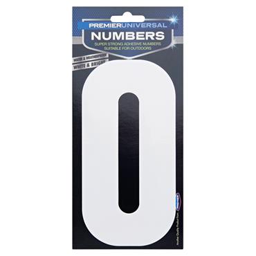 Premier Stationery 82 x 175mm Adhesive Numbers  0 - 9