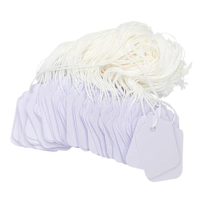 Strung Tag 28 x 43 mm - White (Pack of 100)