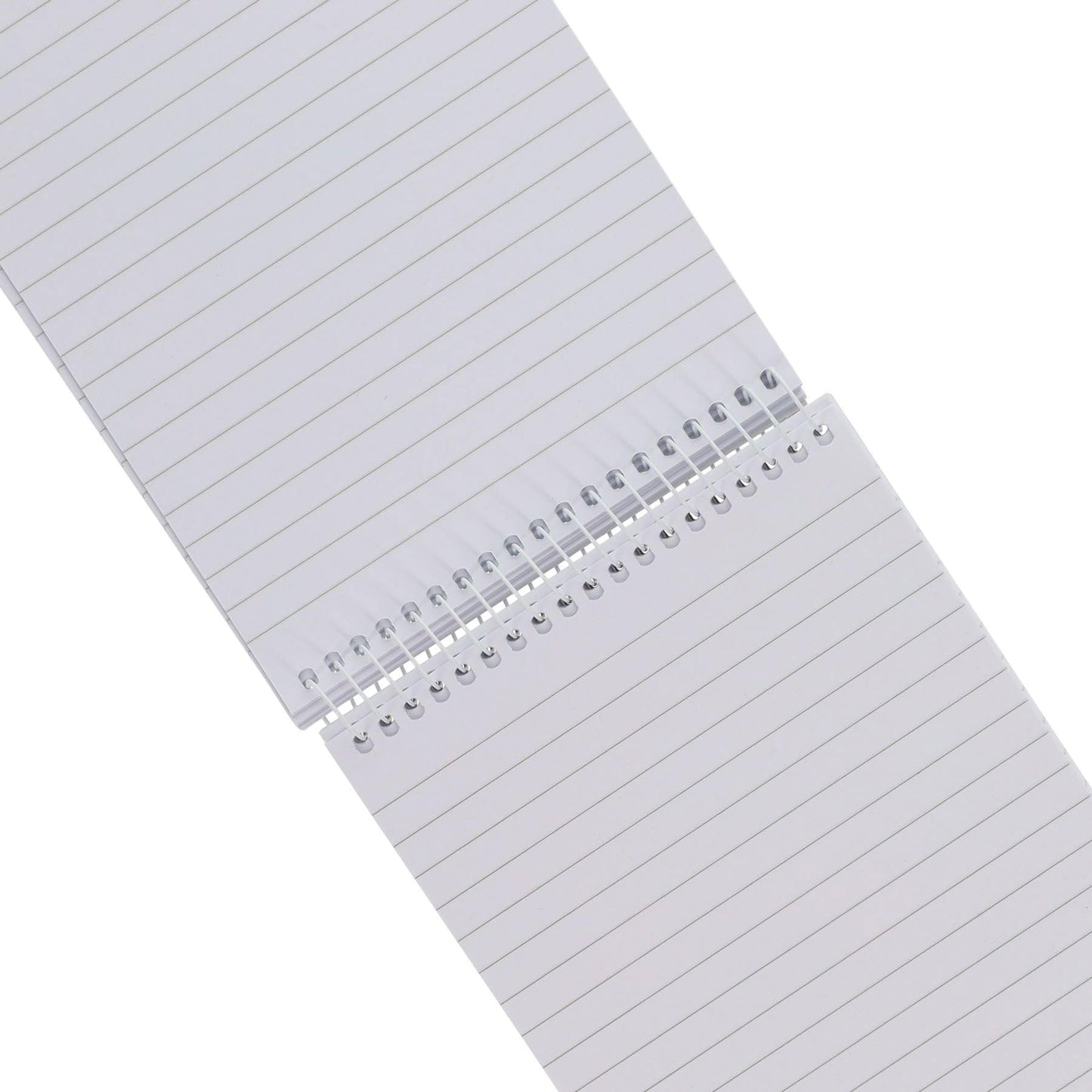 LPC DIRECT Spiral Bound Shorthand Notebook 300 Pages (150 Sheets) White Ruled Paper