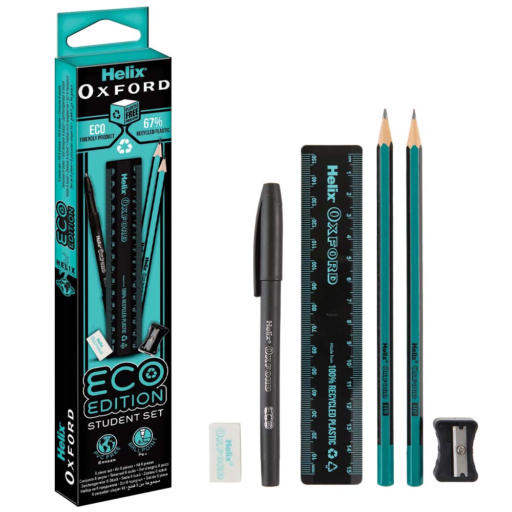 Helix Oxford Eco Student Set Blue