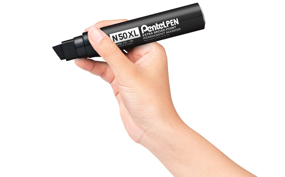 Pentel N50XL Permanent Marker XL Giant Chisel tip